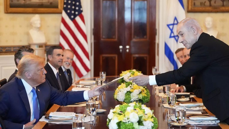 Internet reacts as ‘war criminal’ Netanyahu nominates Trump for Nobel Peace Prize