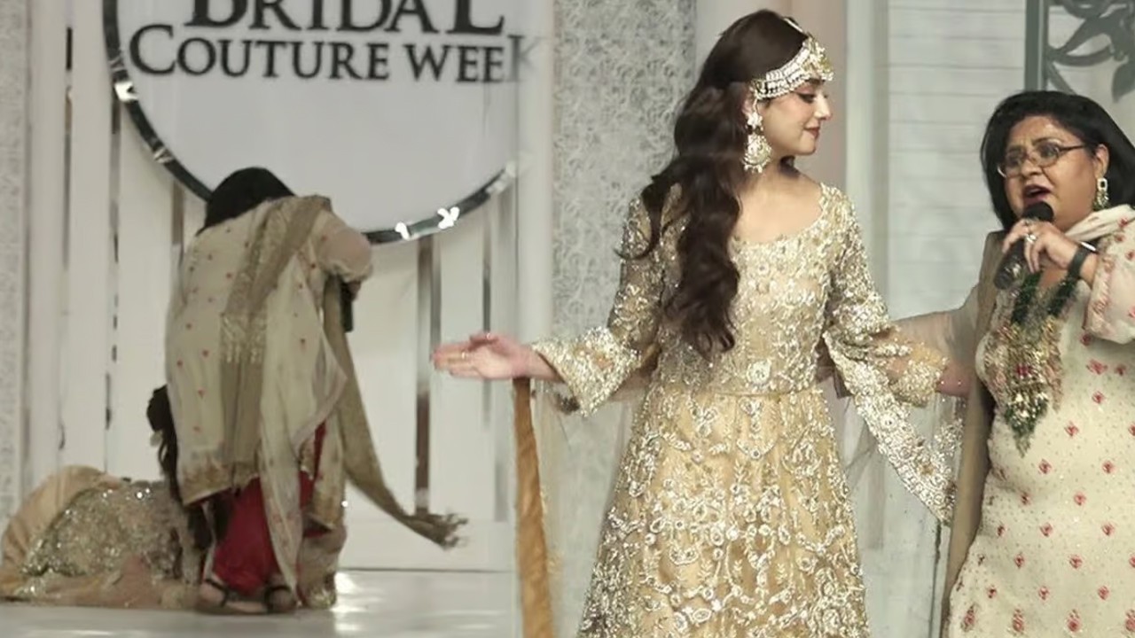 Alizeh Shah blames Shazia Manzoor for 2021 ramp fall