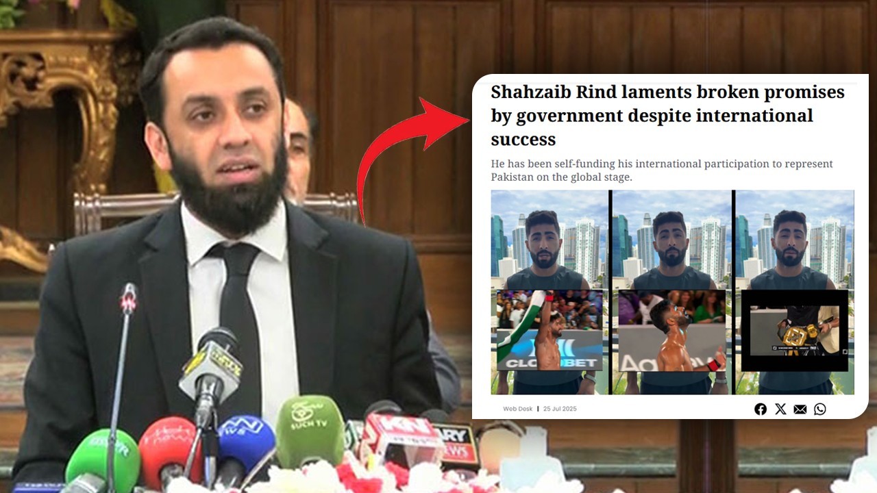 Attaullah Tarar apologises to Shahzaib Rind over delay in promised financial support