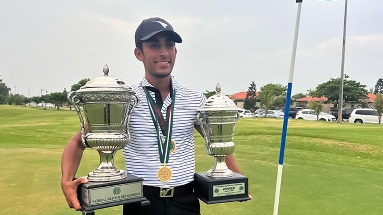 Omar Khalid becomes first Pakistani to win golf title on US soil