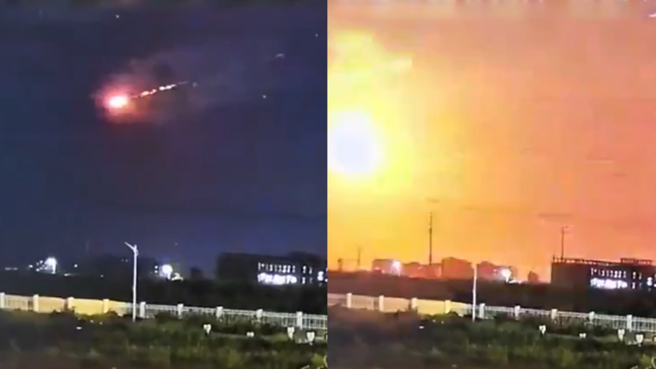 Did China shoot down a UFO with a missile?