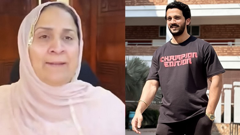 Rajab Butt's mother extends support for son over alleged affairs