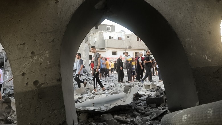 Gaza’s ancient heritage ruined amid Israeli offensive with 20,000 artifacts missing