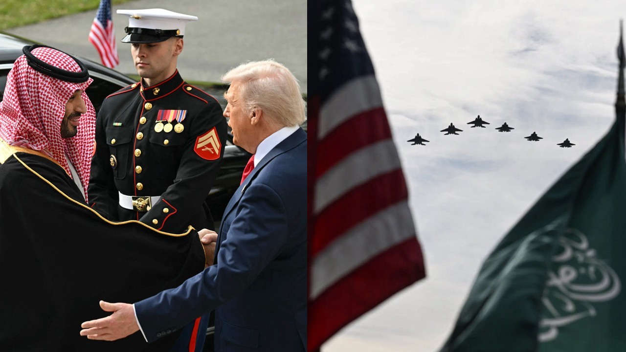 Trump rolls out lavish welcome for Saudi crown prince at White House