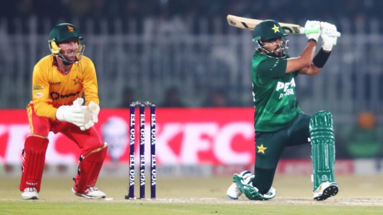 Pakistan set 196-run target against Zimbabwe in Tri-Nation Series match
