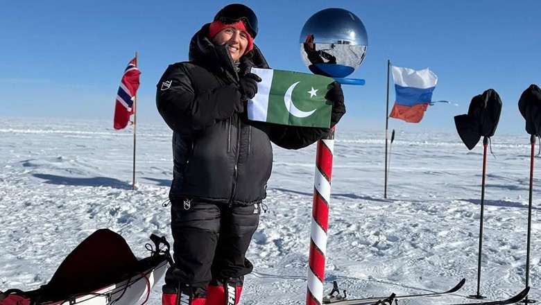 Samina Baig makes history for Pakistan by skiing to South Pole