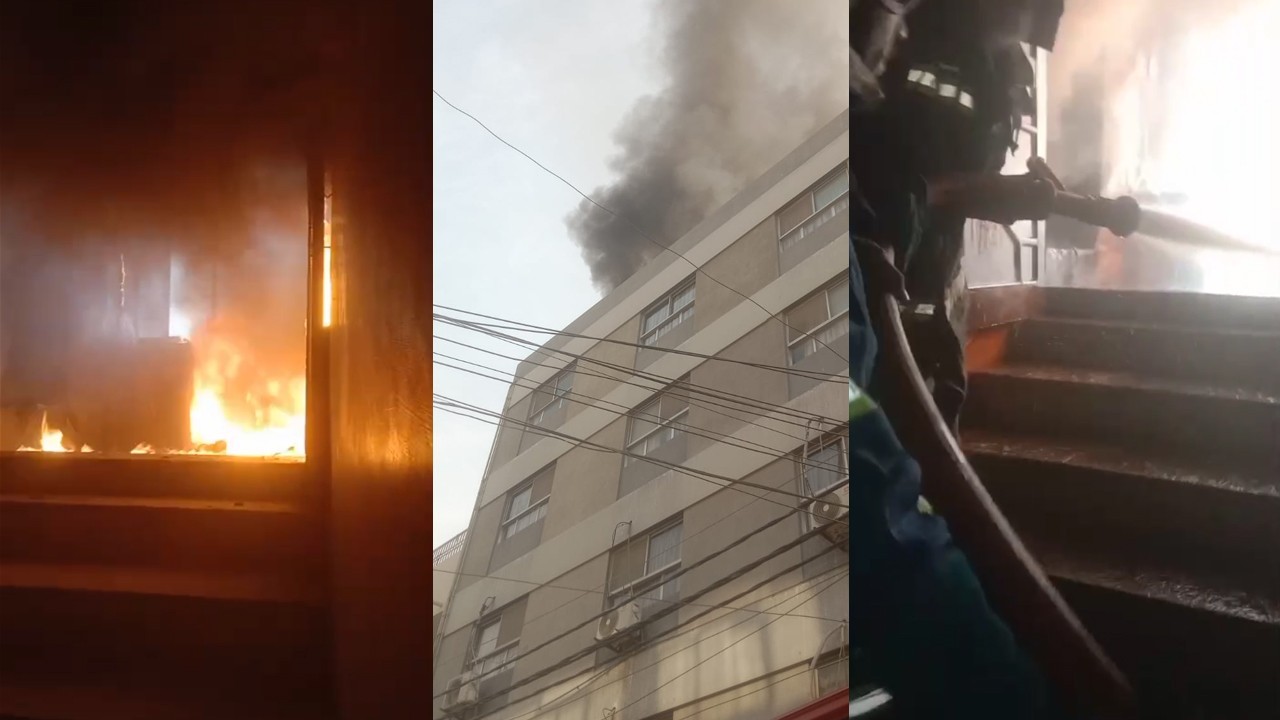 Fire breaks out at guest house near kurta gali, rescue teams responded