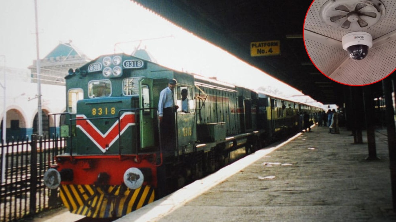 Pakistan Railways announces to install cameras on trains