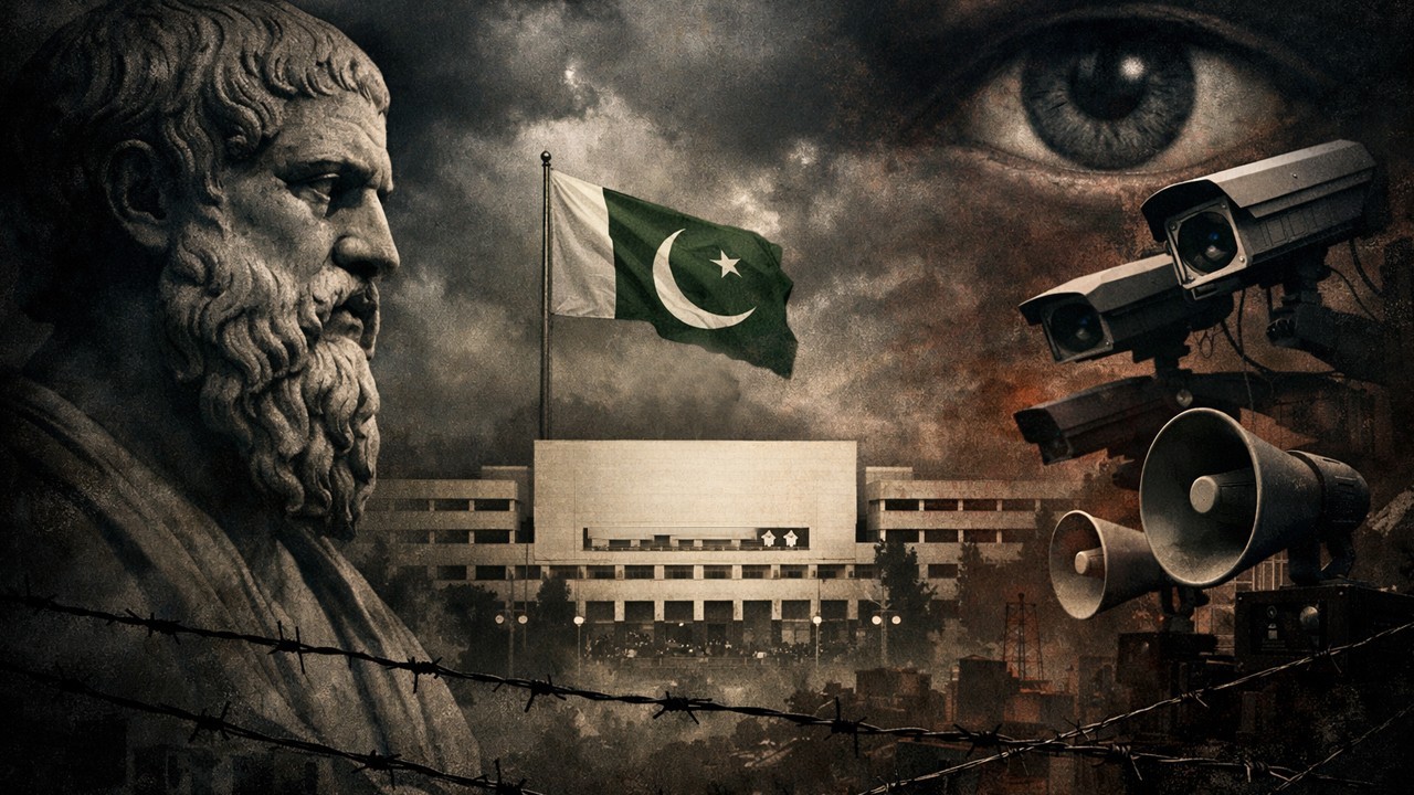 From idealism to tyranny: Plato, Orwell, and the political reality of Pakistan