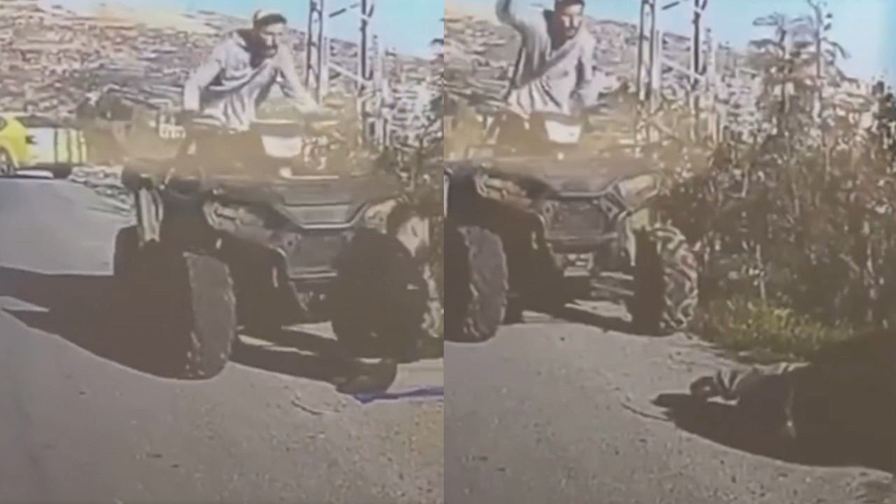 Israeli settler runs over Palestinian praying by roadside in Ramallah