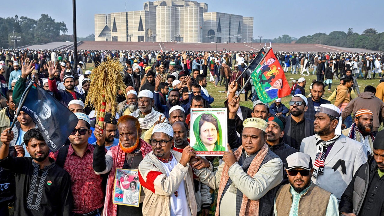 Ex-Bangladesh Prime Minister Khaleda Zia laid to rest with full state honours in Dhaka