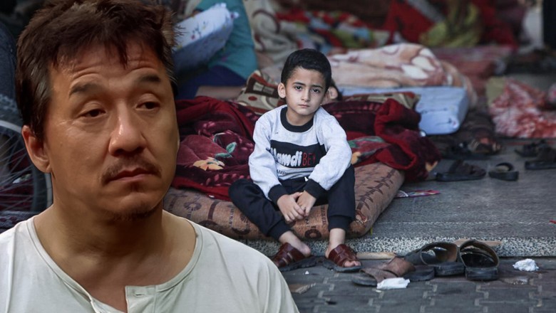 'Children don’t grow up here’: Jackie Chan 'cries' after watching Gaza video