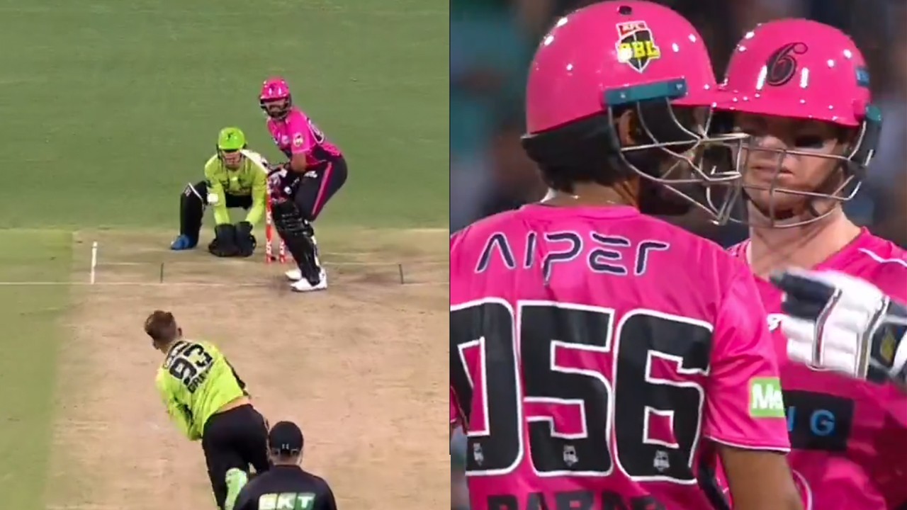 WATCH: Babar Azam reacts after Steve Smith declines single