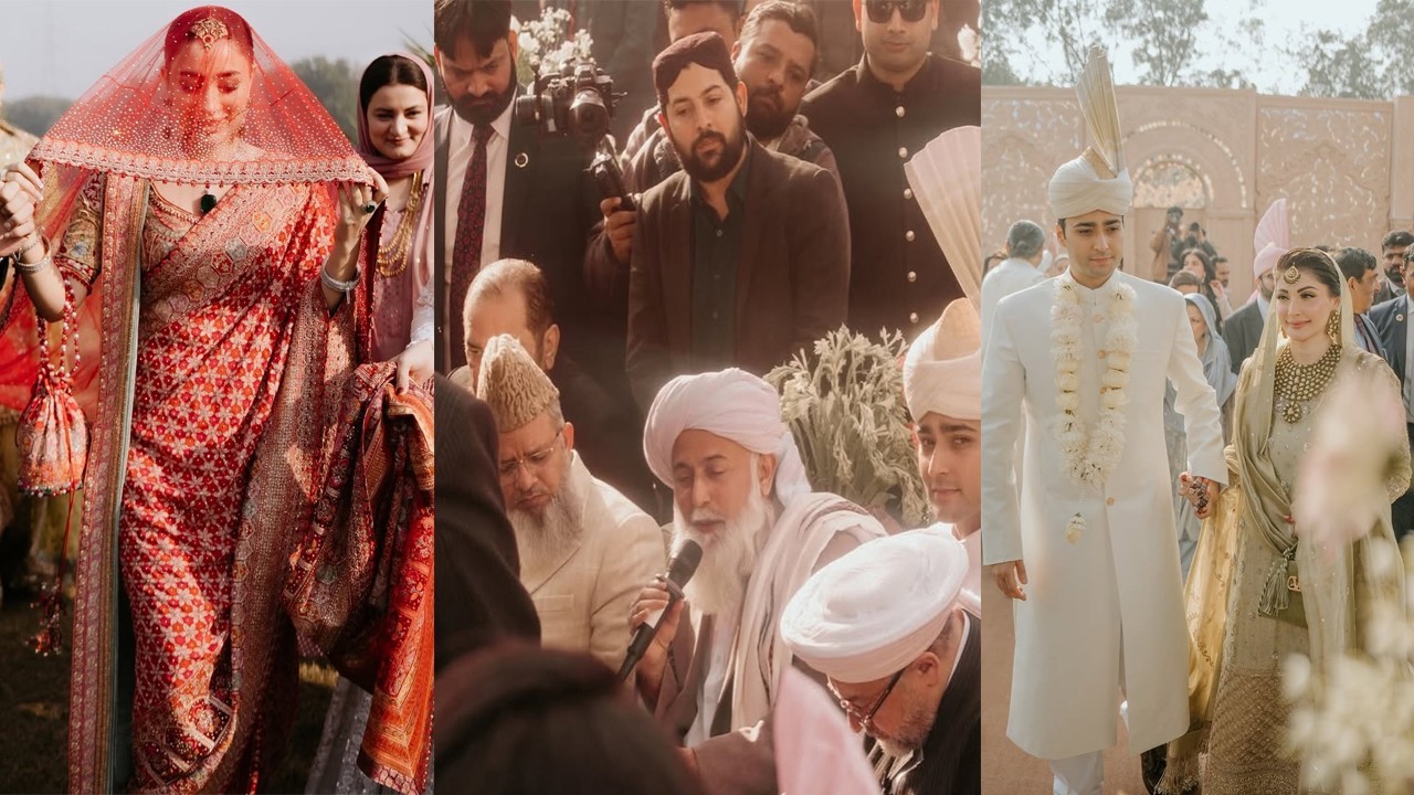 Maryam Nawaz’s Son Junaid Safdar ties the knot in Lahore ceremony