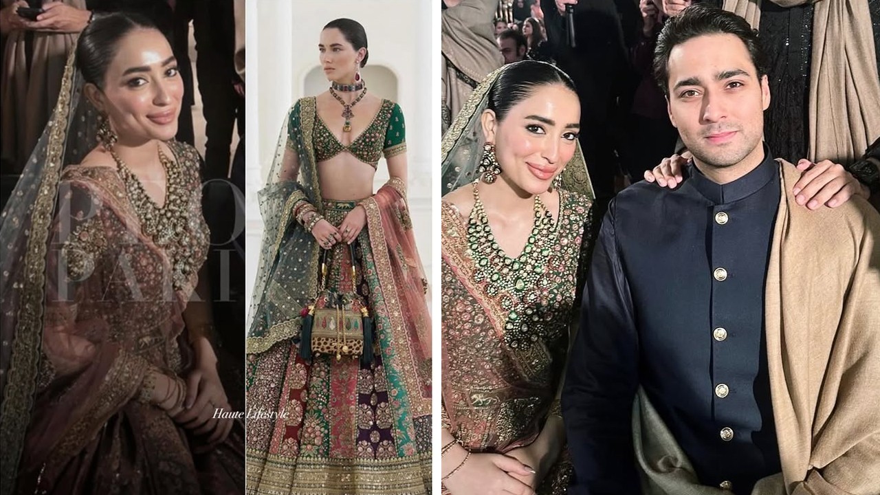 Shanzeh’s mehndi attire from Sabyasachi; an Indian designer sparks outrage