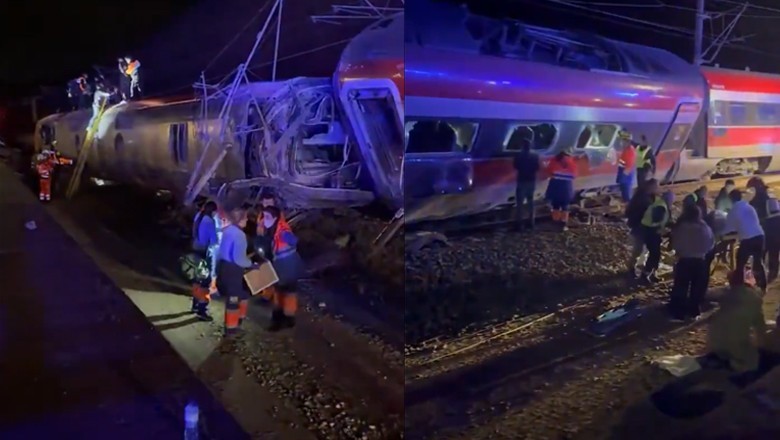 Deadly train crash in Spain kills at least 21