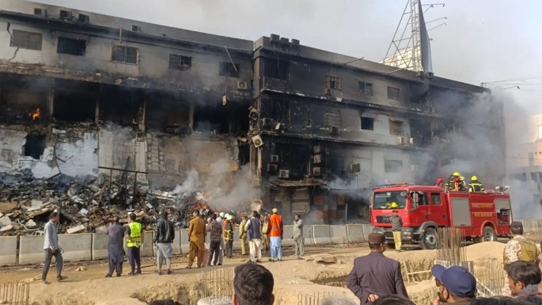 Gul Plaza fire death toll rises to 17, around 70 still missing