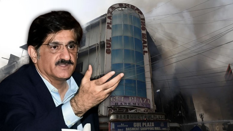 Sindh CM vows to reconstruct Gul Plaza building