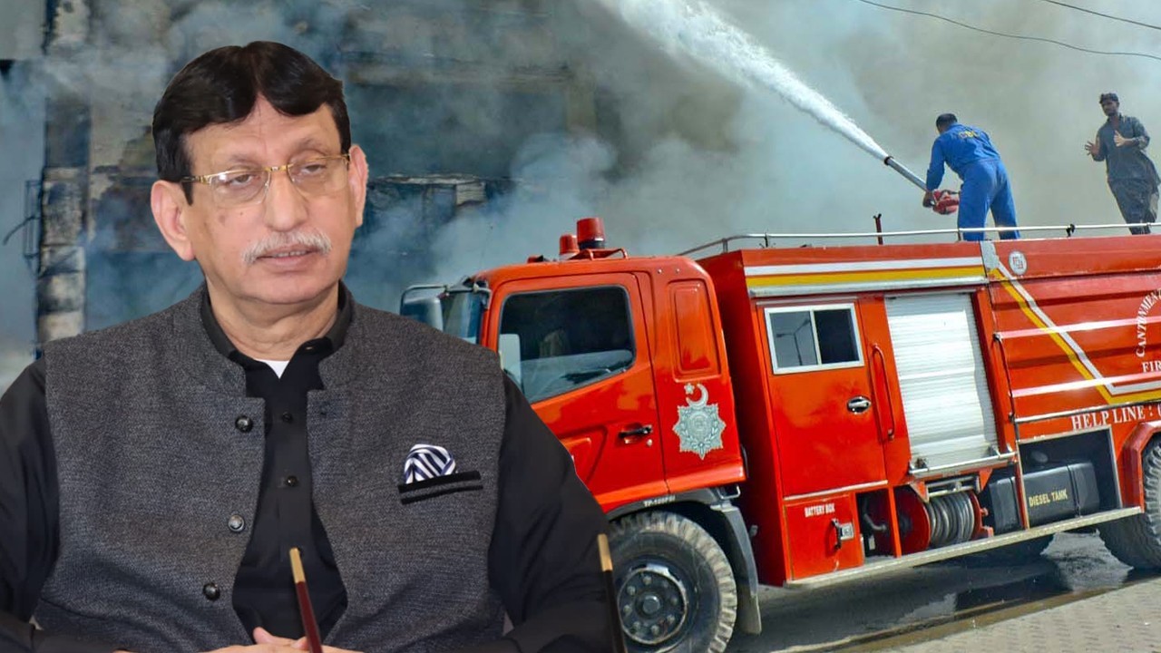 MQM-P's Amin-ul-Haq claims only 36 fire tenders are operational in Karachi