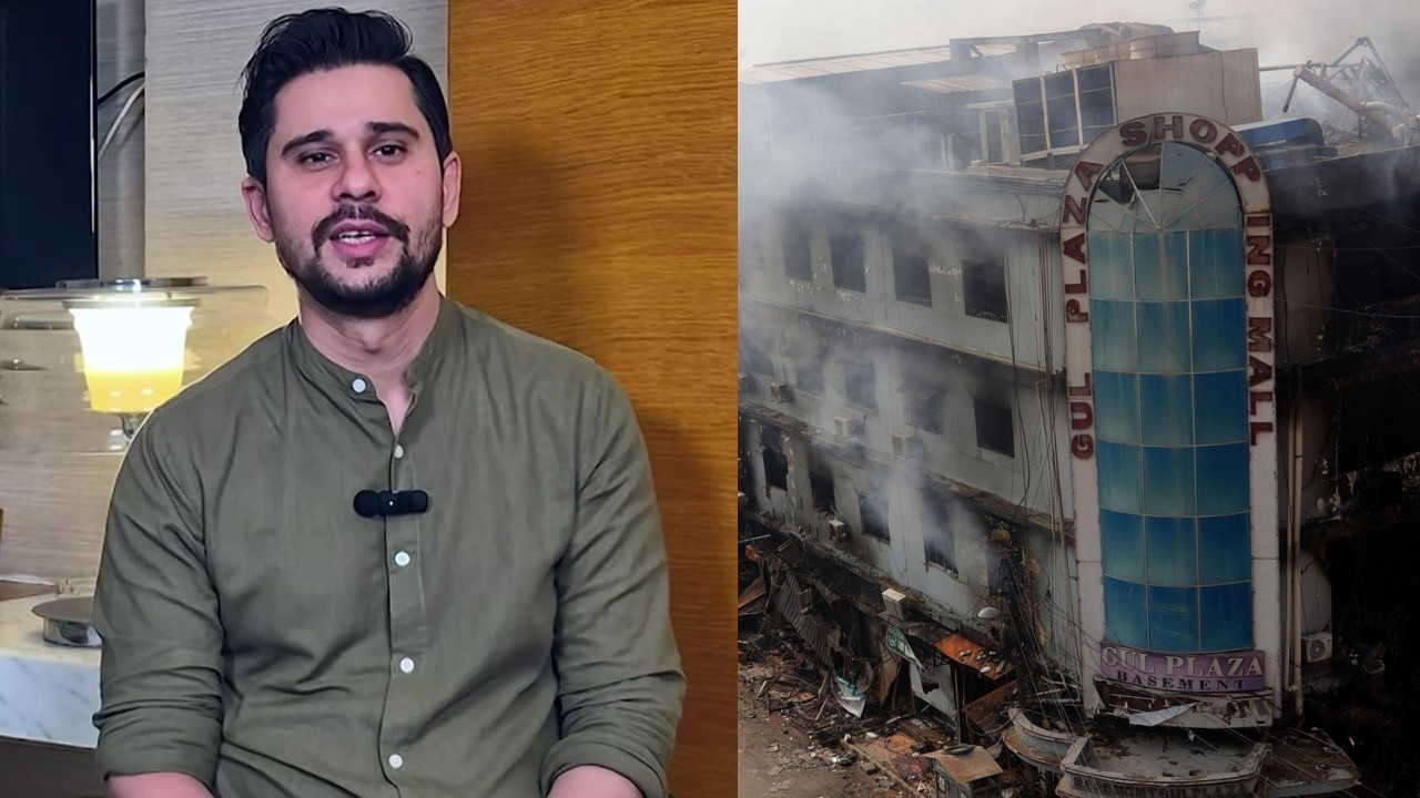 'Privatise Karachi like PIA': Tabish Hashmi slams authorities following Gul Plaza fire