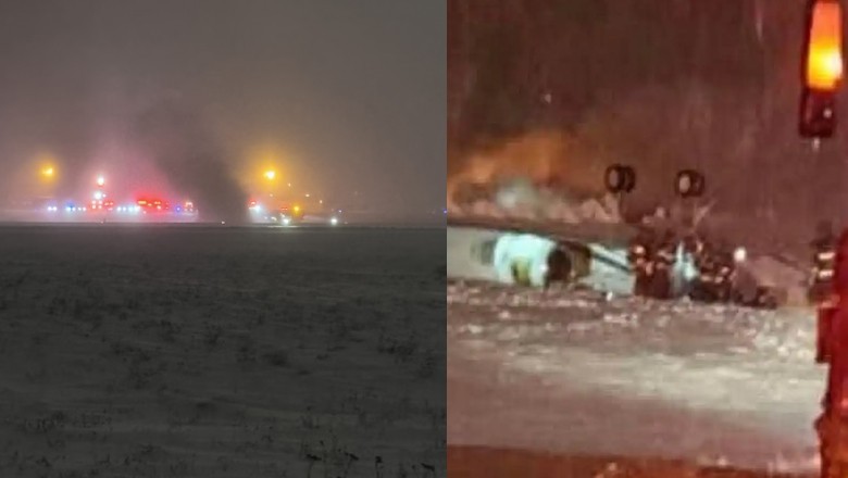 Private jet with 8 people on board crashes in US