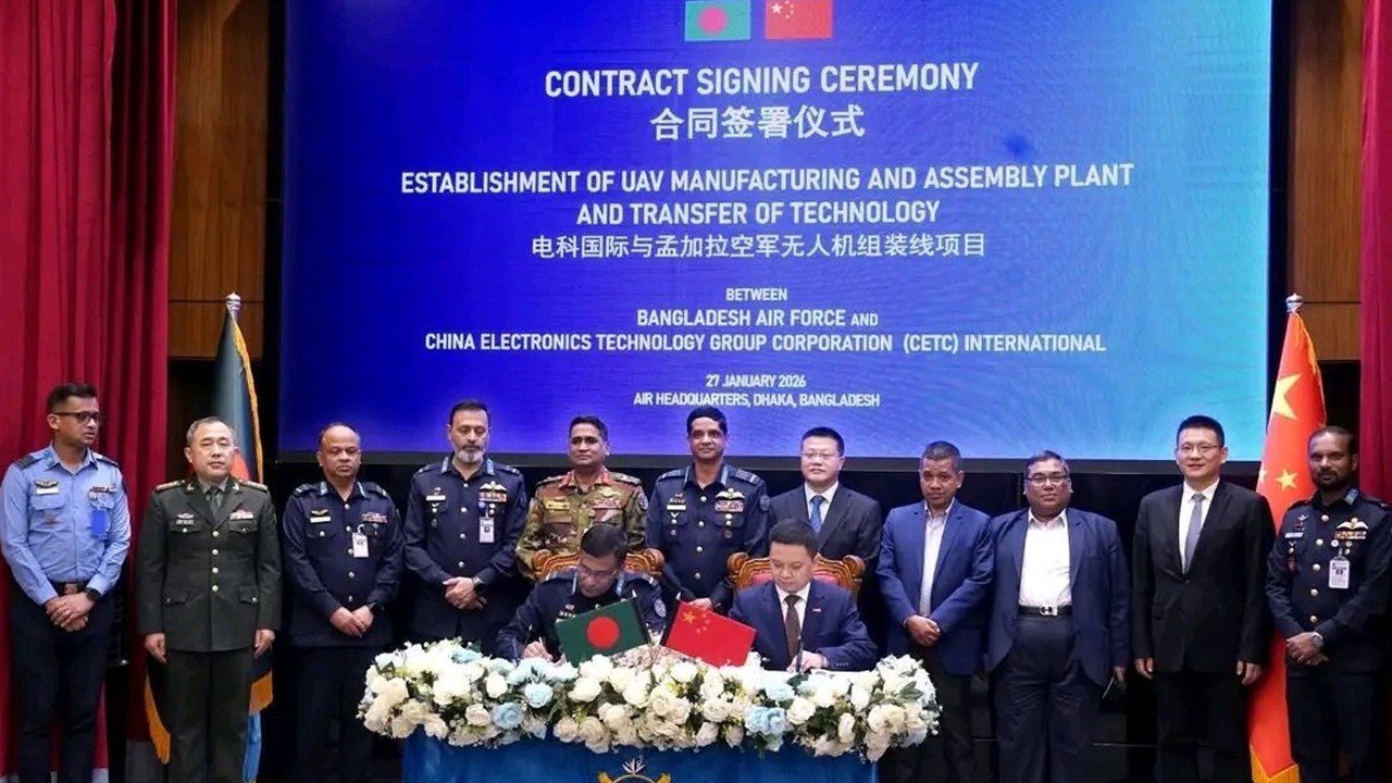 Bangladesh signs deal with China to produce drones locally