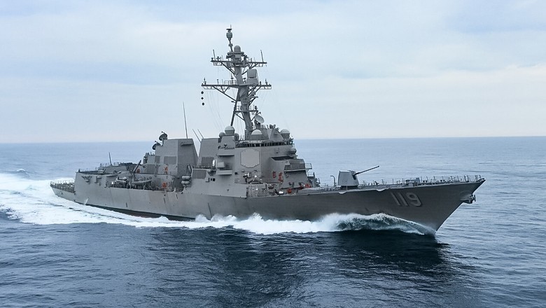 US navy destroyer docks at Israeli port amid rising Iran tensions