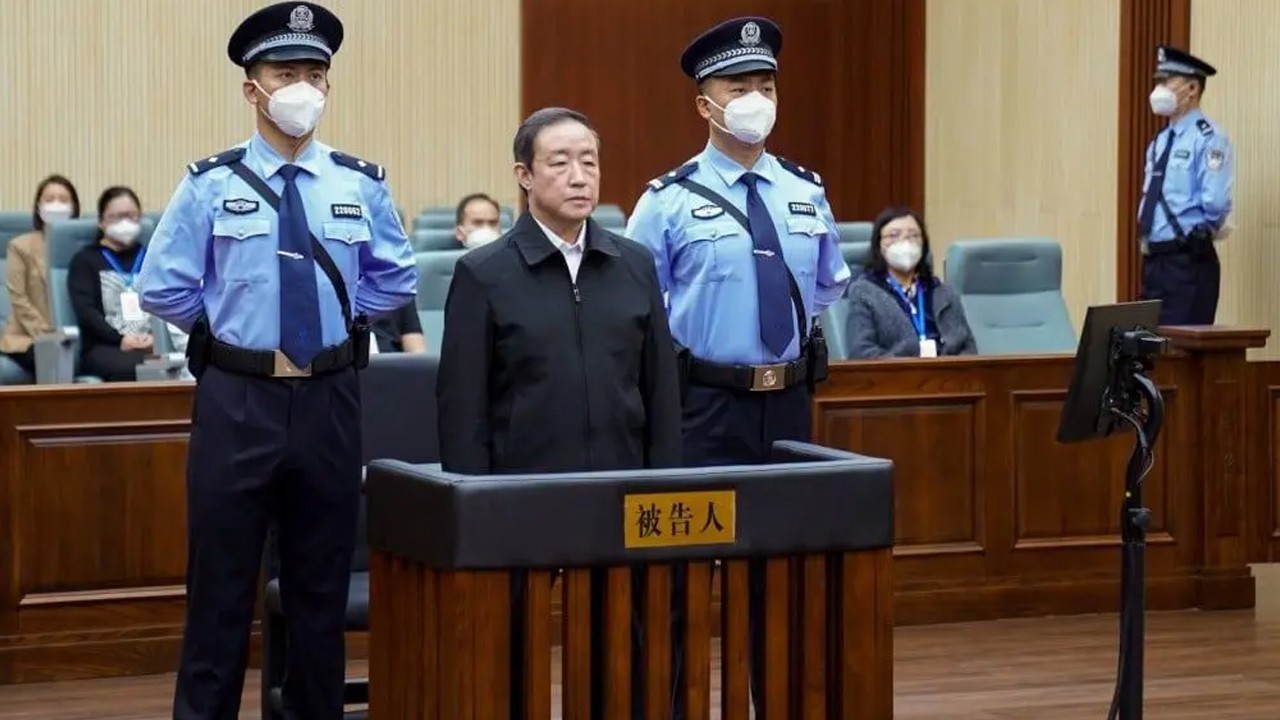 Ex-China justice minister sentenced to life for accepting massive bribes