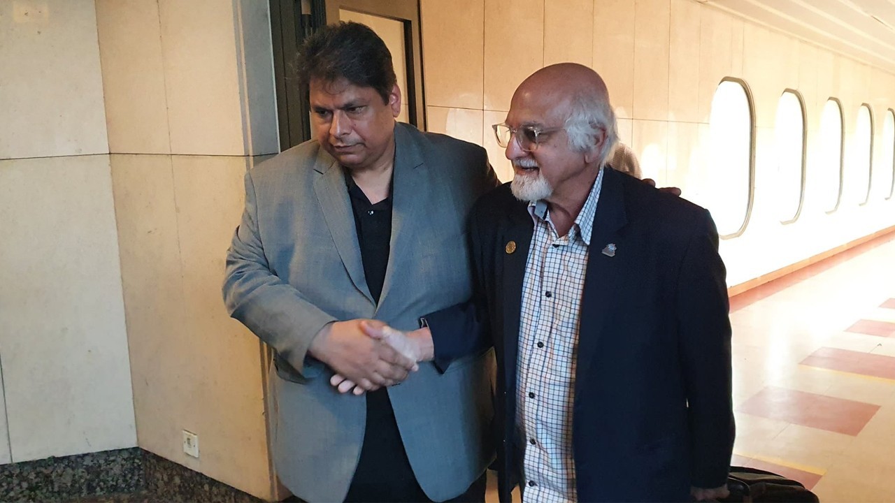 ICC deputy chairman arrives in Pakistan for talks on India match boycott