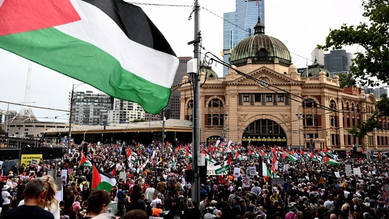 Protests erupt in Australia over Israeli president’s visit