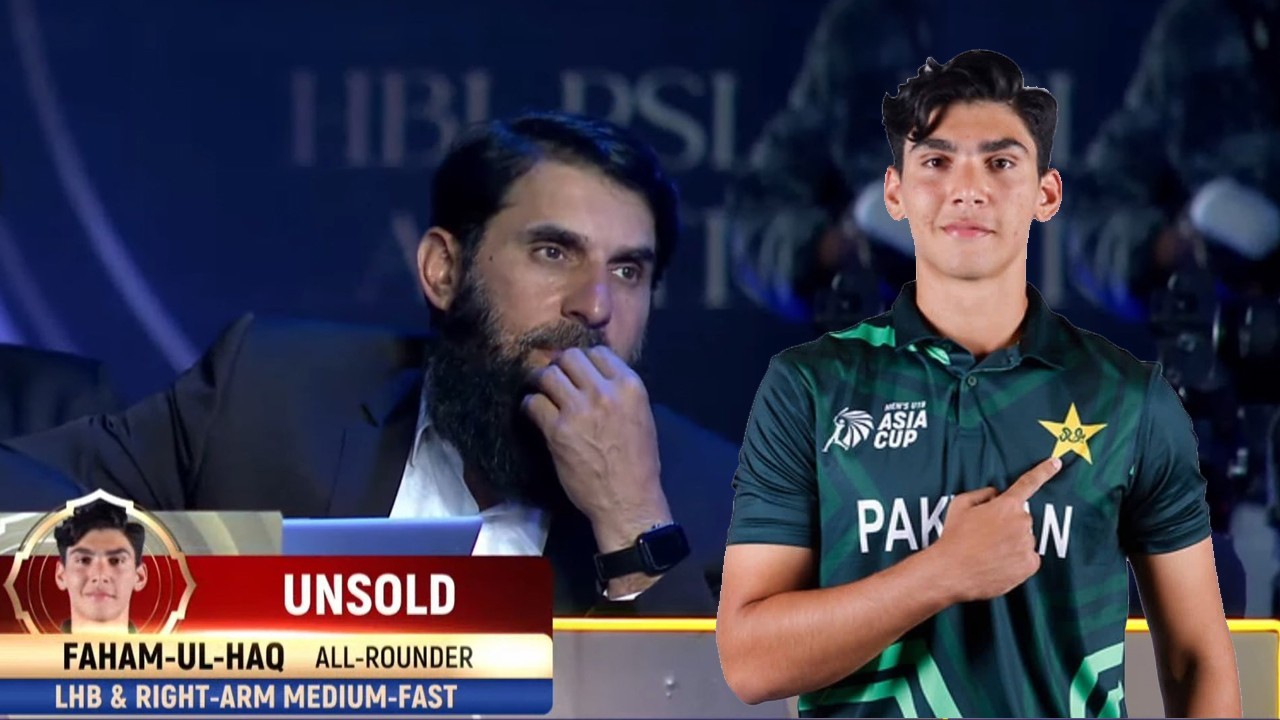 Misbahul Haq breaks silence after son goes unsold at PSL auction