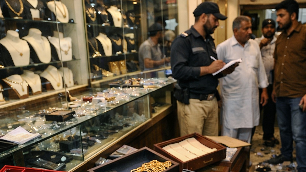 Jeweler shop looted in Karachi, robbers fled with gold and cash worth millions