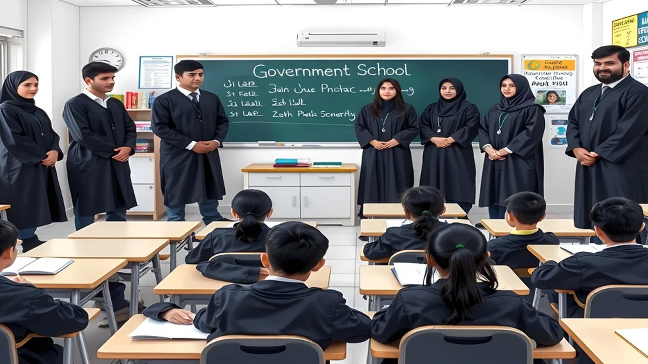Punjab school teachers ordered to wear black gowns during school hours