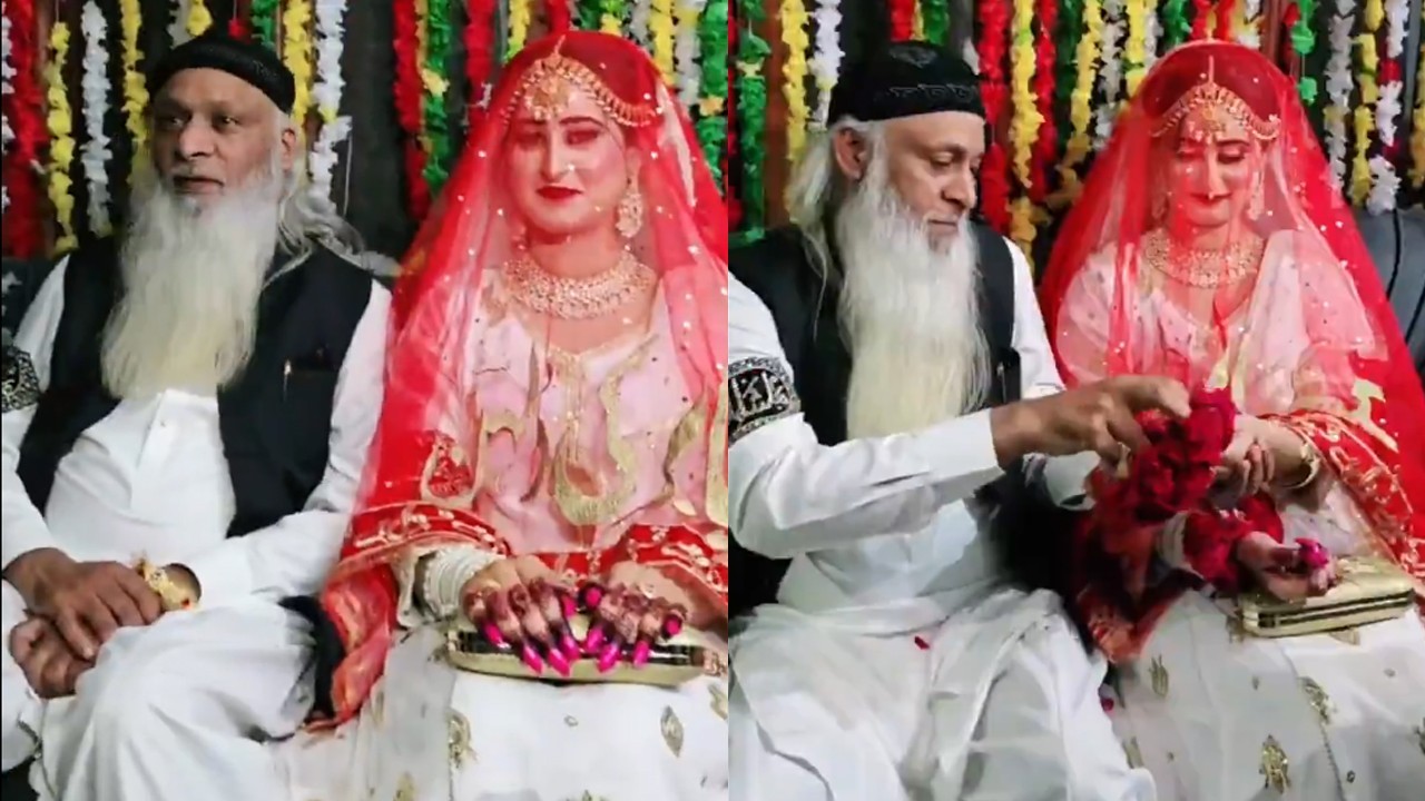 Video of 60-year-old Hakeem’s wedding in Rawalpindi trends on social media
