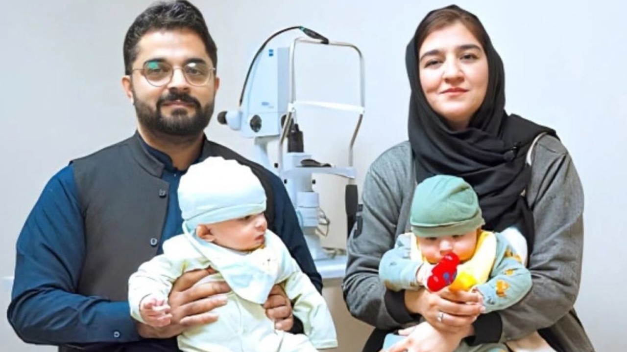 Al-Shifa doctors save eyesight of premature twin babies