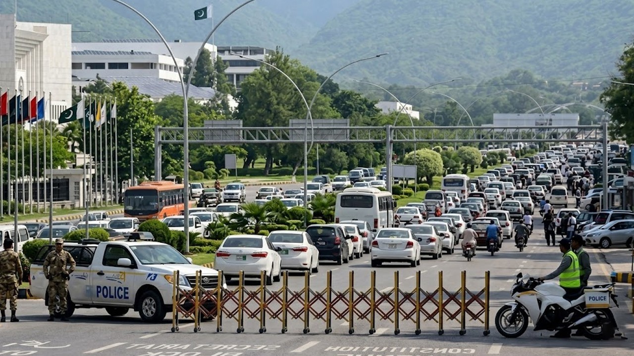 Islamabad traffic advisory issued amid US-Iran talks