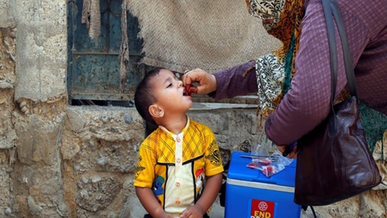 Two polio cases reported in Pakistan