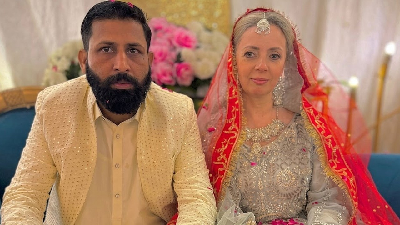 Belarusian woman converts to Islam, marries Faisalabad man after online friendship