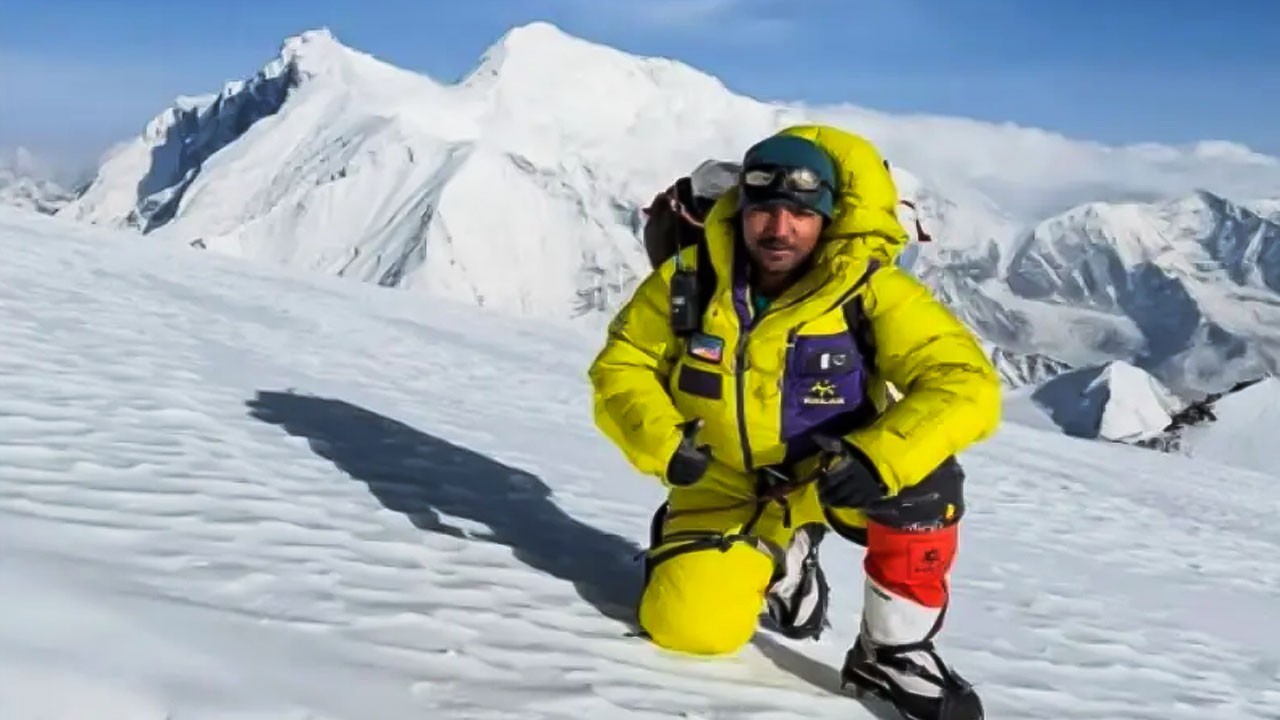 Pakistani climber Sajid Sadpara scales Mount Makalu