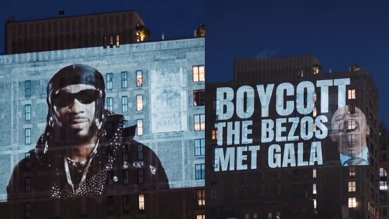 Workers turn NY streets into a “Ball Without Billionaires” protest ahead of the Met Gala