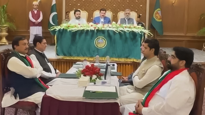KP CM Sohail Afridi's cabinet swells as 5 new ministers take oath
