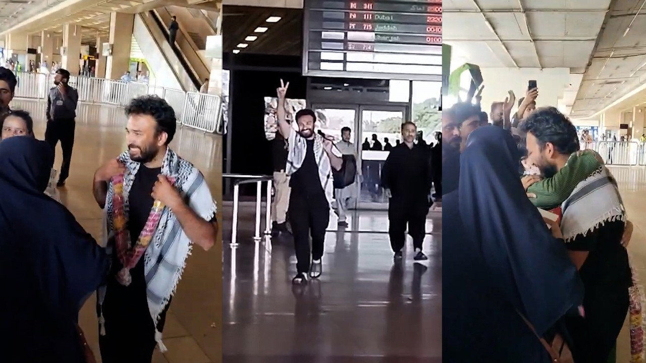 Saad Edhi returns home after release from Israeli custody