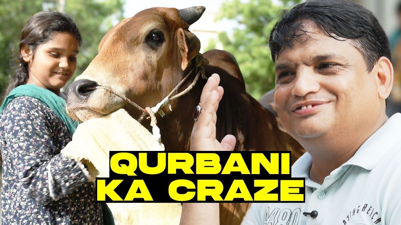 'Sheru meri dunia hai': Man opens up about his childhood passion for livestock for Eid al Adha