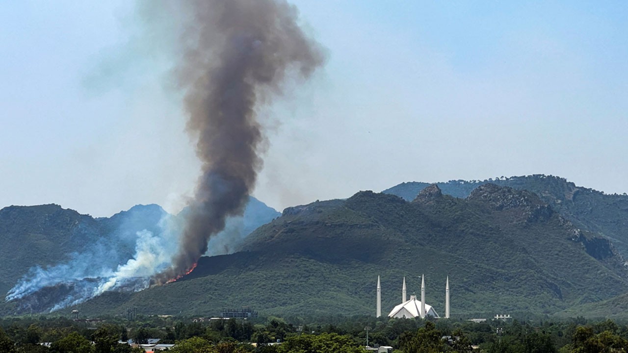 Fire in Islamabad’s Margalla Hills brought under control