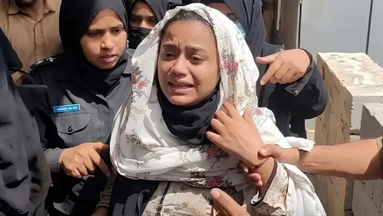 Police submit report against alleged facilitators of Pinky in court