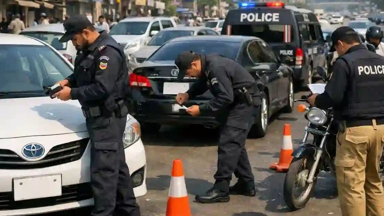 Sindh police blacklist 40,000 vehicles in Karachi