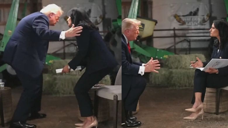 Trump abruptly ends TV interview when pressed for evidence of election fraud allegations