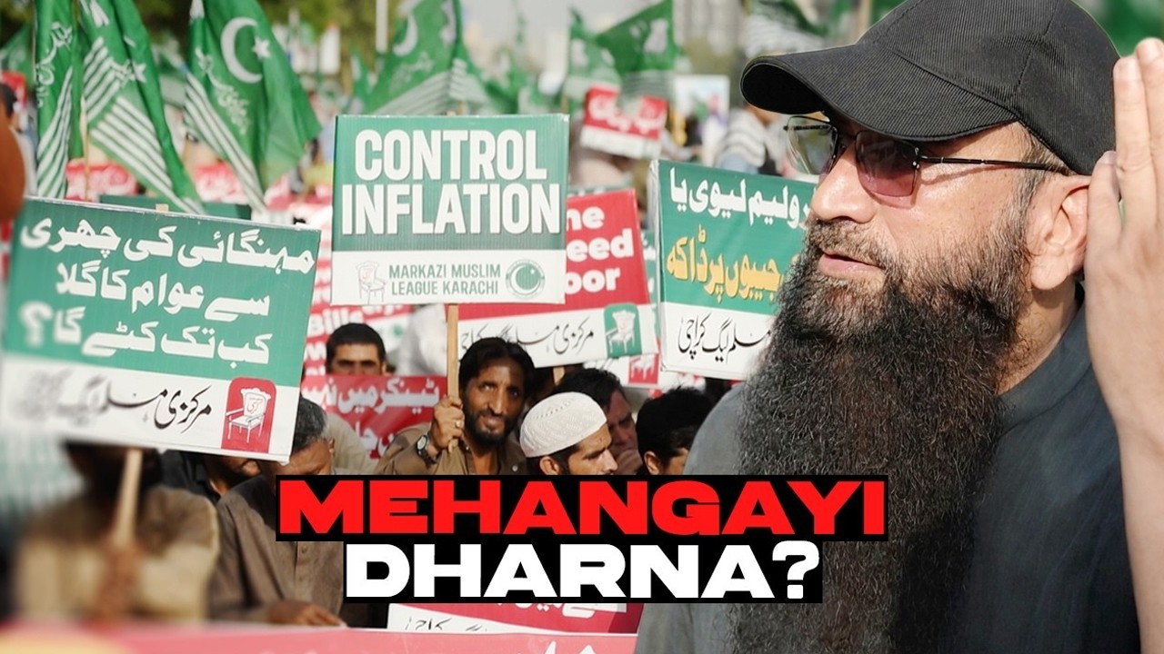 'Marna bhi mehanga hai jeena bhi mehnga hai': Protesters rally against soaring inflation