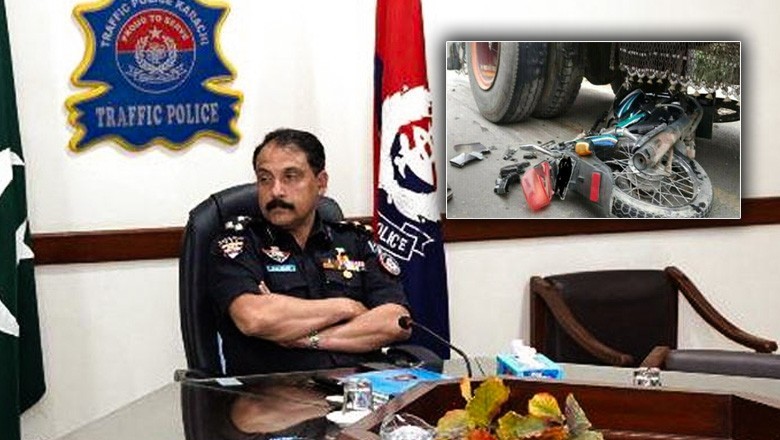 Karachi traffic accidents drop 30% in six months, says DIG Traffic