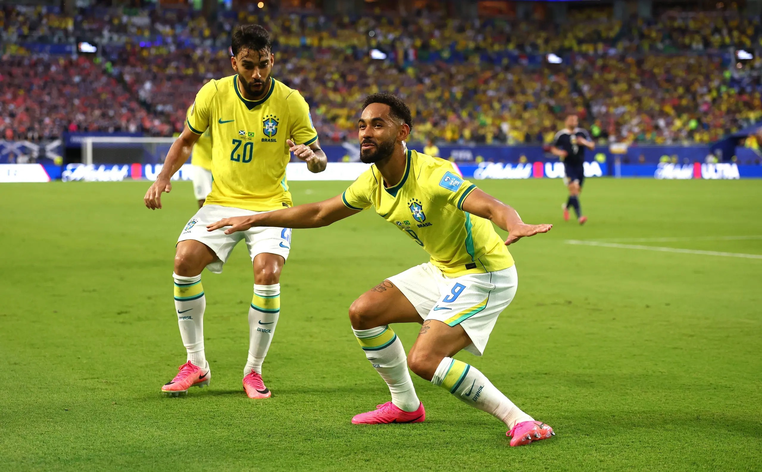 Brazil cruise past Scotland to reach World Cup knockout stage as Neymar returns from injury